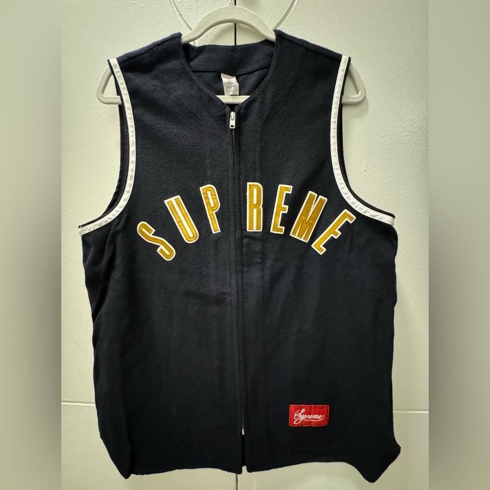 Supreme Zip Up Vest
